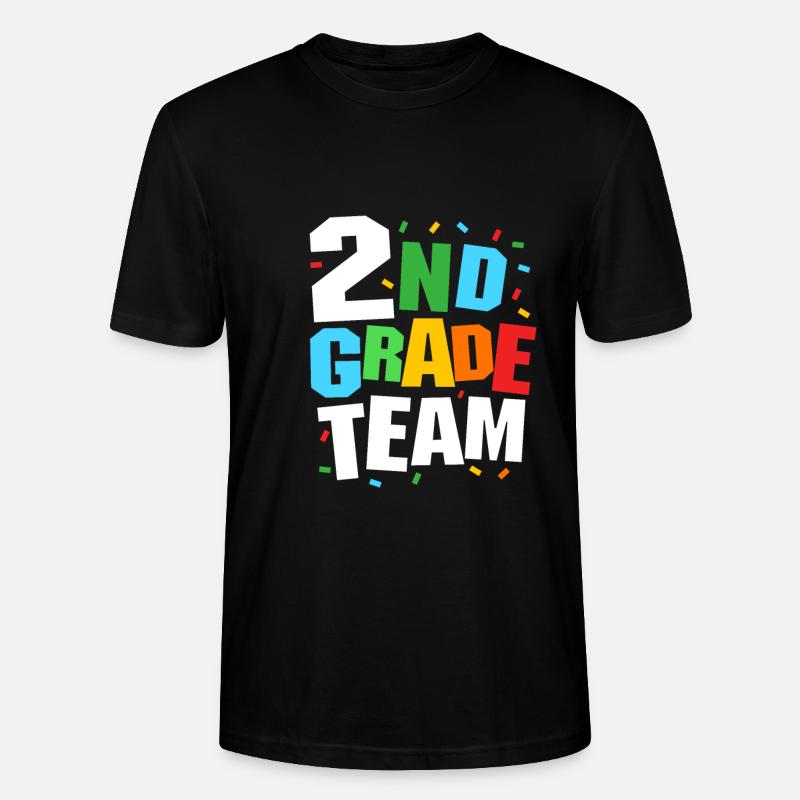 2. Klasse - Stanley/Stella Unisex Bio-T-Shirt CRAFTER - Schwarz