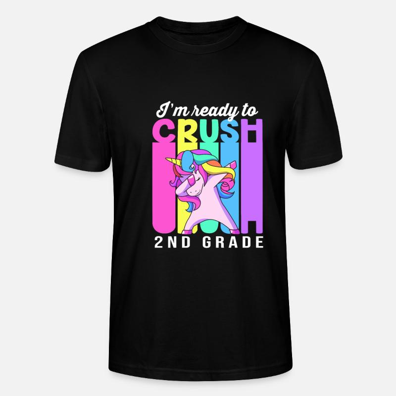 2. Klasse - Stanley/Stella Unisex Bio-T-Shirt CRAFTER - Schwarz