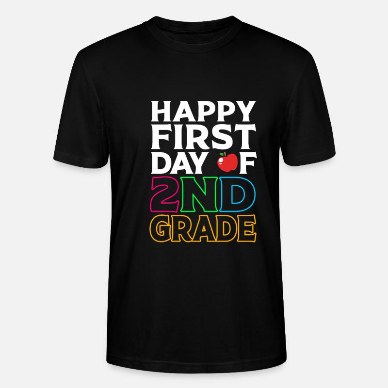 2. Klasse - Stanley/Stella Unisex Bio-T-Shirt CRAFTER - Schwarz