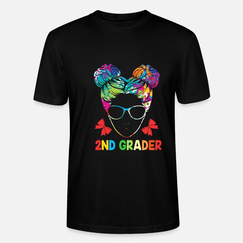 2. Klasse - Stanley/Stella Unisex Bio-T-Shirt CRAFTER - Schwarz