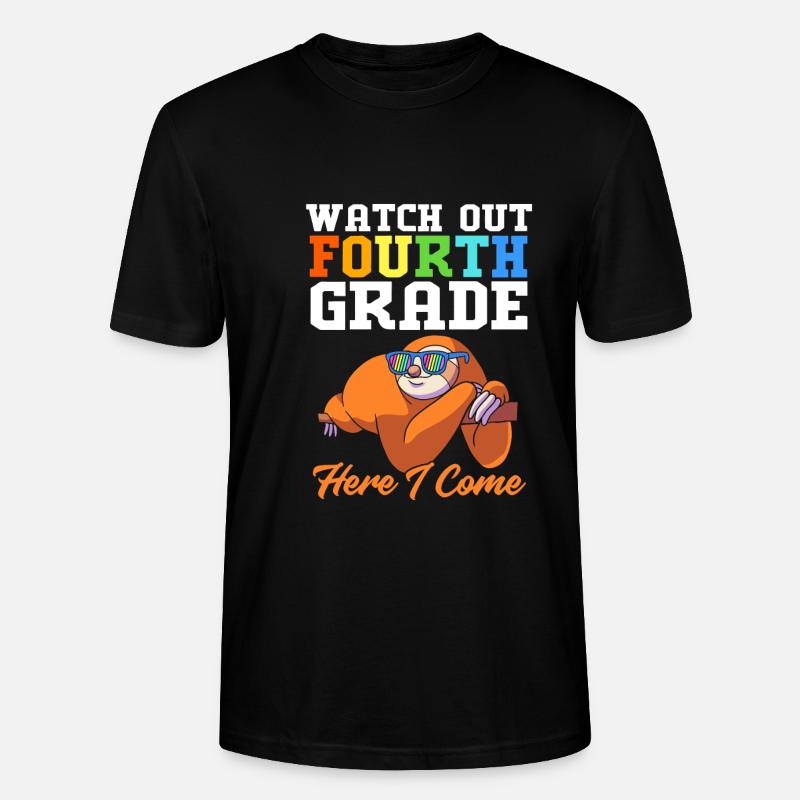 4e année - T-shirt bio CRAFTER Stanley Stella Unisexe - noir