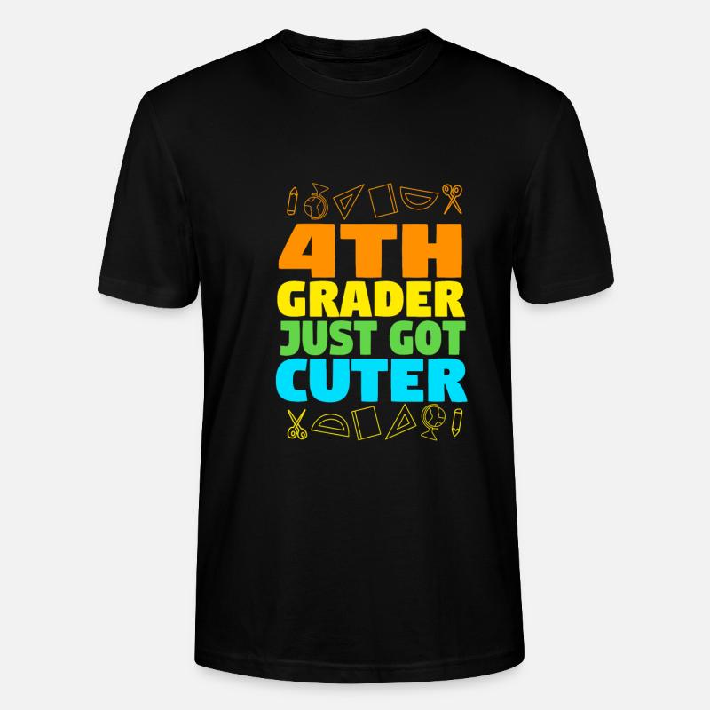 4e année - T-shirt bio CRAFTER Stanley Stella Unisexe - noir