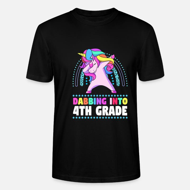 4. Klasse - Stanley/Stella Unisex Bio-T-Shirt CRAFTER - Schwarz