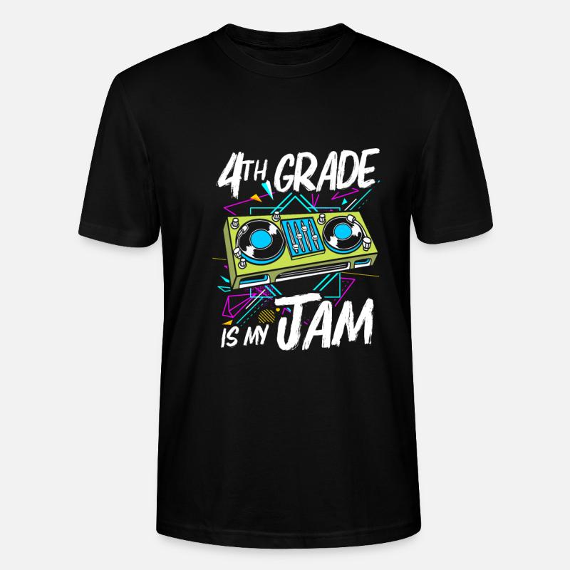 4e année - T-shirt bio CRAFTER Stanley Stella Unisexe - noir