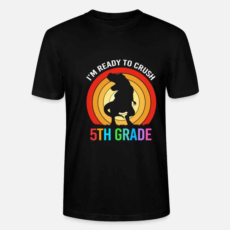 5. Klasse - Stanley/Stella Unisex Bio-T-Shirt CRAFTER - Schwarz