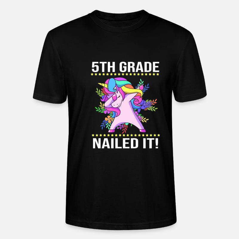 5. Klasse - Stanley/Stella Unisex Bio-T-Shirt CRAFTER - Schwarz