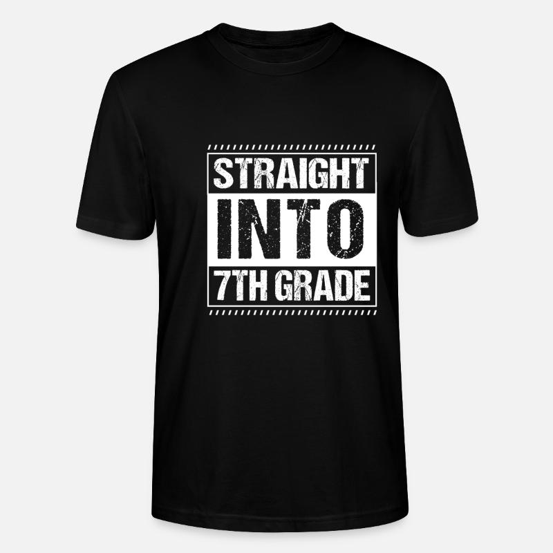 7. Klasse - Stanley/Stella Unisex Bio-T-Shirt CRAFTER - Schwarz