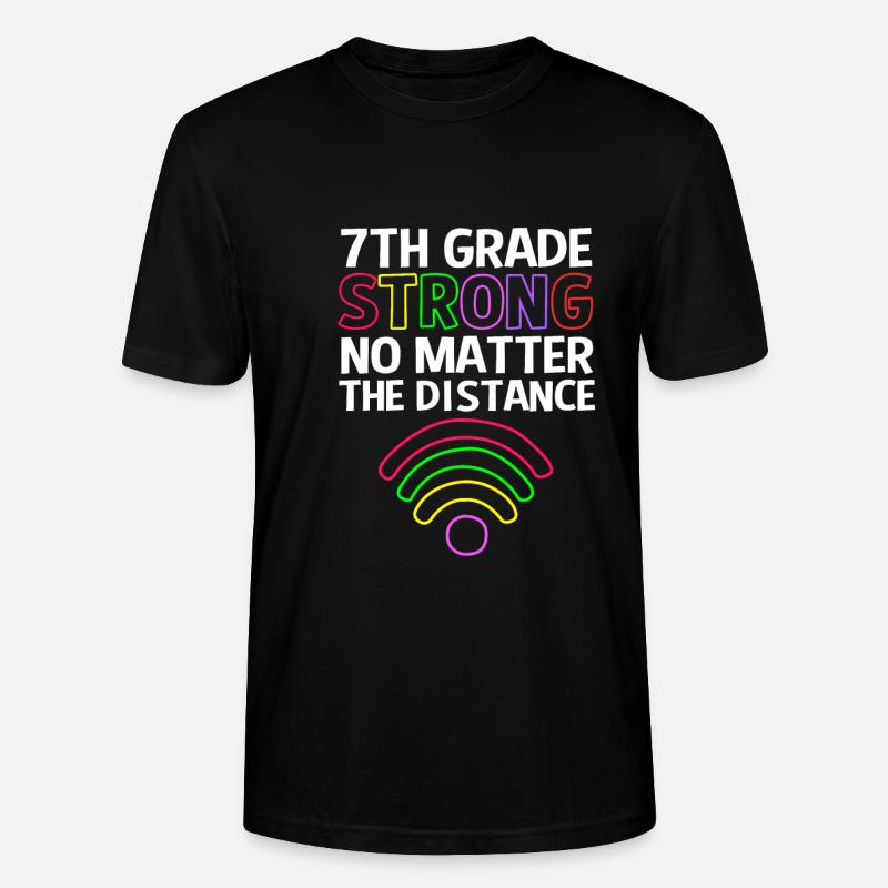 7. Klasse - Stanley/Stella Unisex Bio-T-Shirt CRAFTER - Schwarz