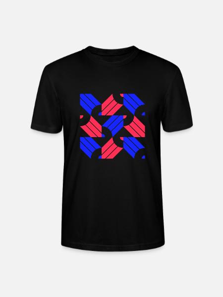 Pencil Pattern - Stanley/Stella Unisex Bio-T-Shirt CRAFTER - Schwarz