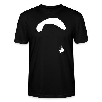 Paraglider - Stanley/Stella CRAFTER Unisex Organic T-Shirt - black - Front - Alina (178cm) & Michal (187cm)