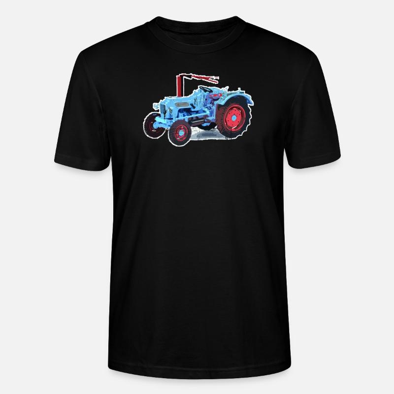 T-shirt Tiger Eicher - T-shirt bio CRAFTER Stanley Stella Unisexe - noir