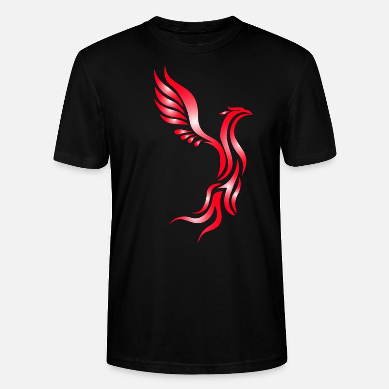 Phoenix Fantasy Magic Gift Wizard - T-shirt bio CRAFTER Stanley Stella Unisexe - noir