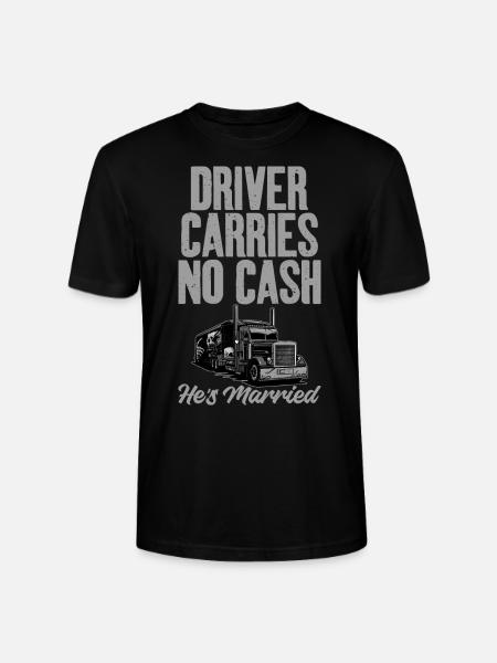 Fahrer Trägt Keine - Stanley/Stella Unisex Bio-T-Shirt CRAFTER - Schwarz