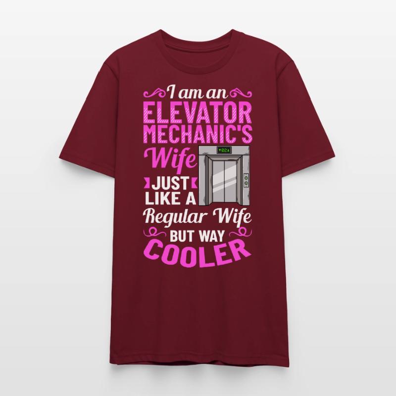 Elevator Elevator System Technician Woman Elevator Elevator Stanley/Stella CRAFTER Unisex Organic T-Shirt