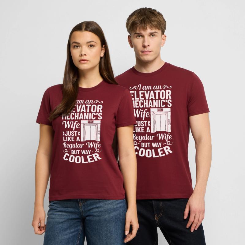 Elevator Elevator System Technician Woman Elevator Elevator Stanley/Stella CRAFTER Unisex Organic T-Shirt