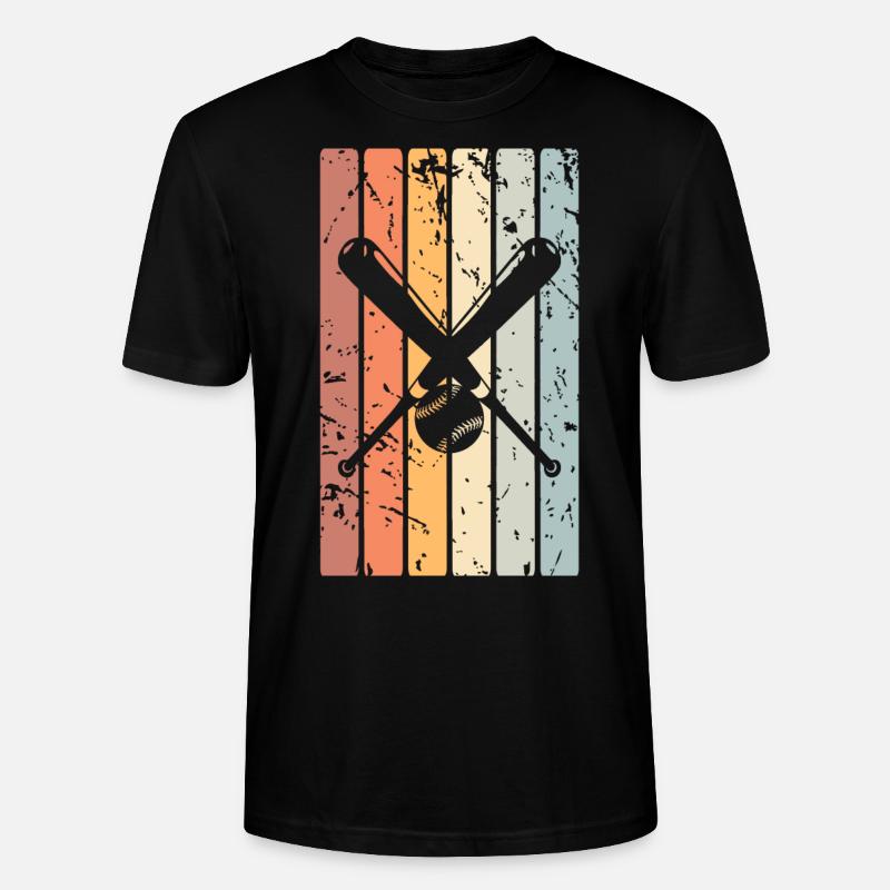 Baseball - Stanley/Stella Unisex Bio-T-Shirt CRAFTER - Schwarz