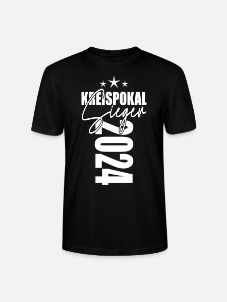 Kreispokal Sieger 2024 - Stanley/Stella Unisex Bio-T-Shirt CRAFTER - Schwarz