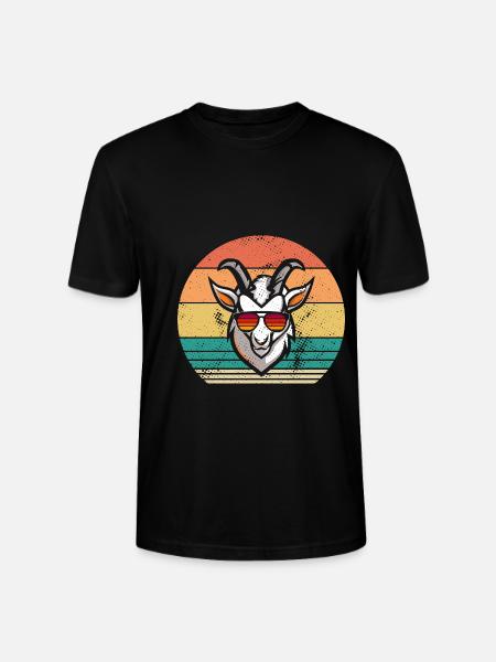 Goats - Stanley/Stella CRAFTER Unisex Organic T-Shirt - black