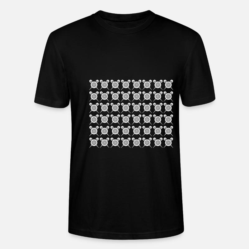 Joueur de fléchettes Fléchettes - T-shirt bio CRAFTER Stanley Stella Unisexe - noir