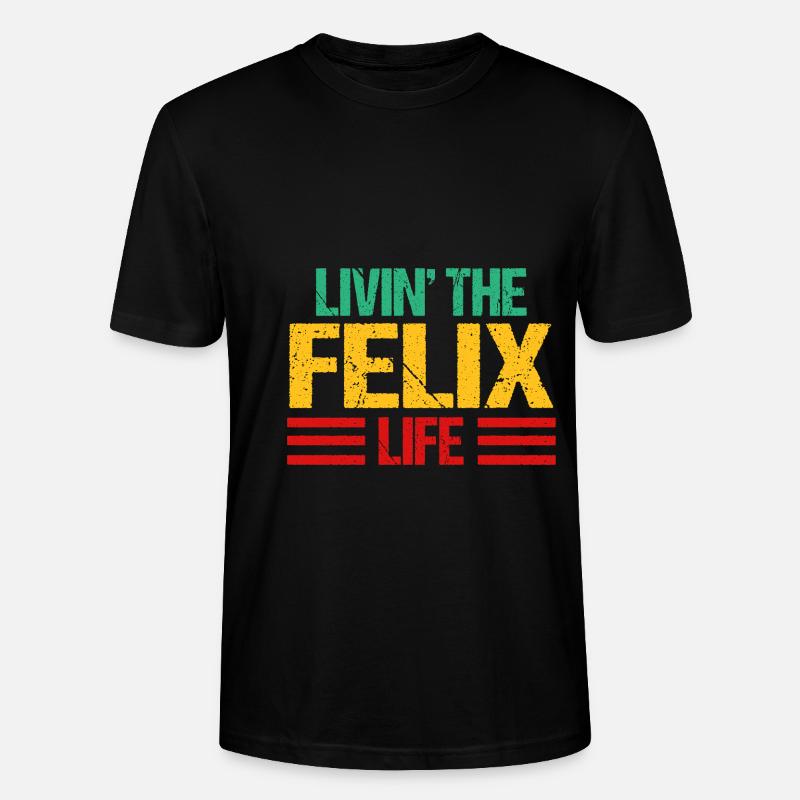 Felix - Stanley/Stella Unisex Bio-T-Shirt CRAFTER - Schwarz