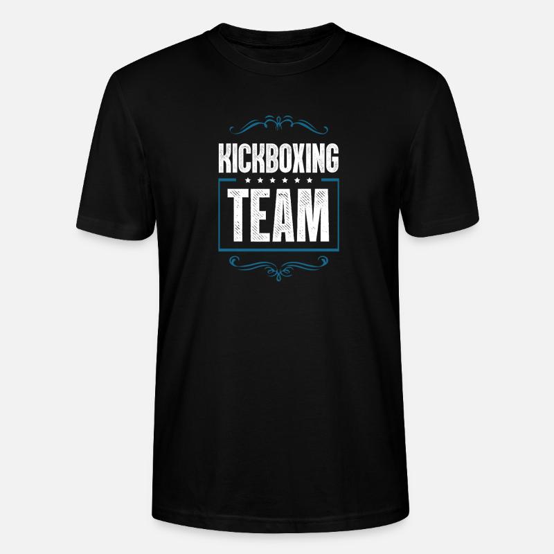 Kickboxing Team - Stanley/Stella Unisex Bio-T-Shirt CRAFTER - Schwarz