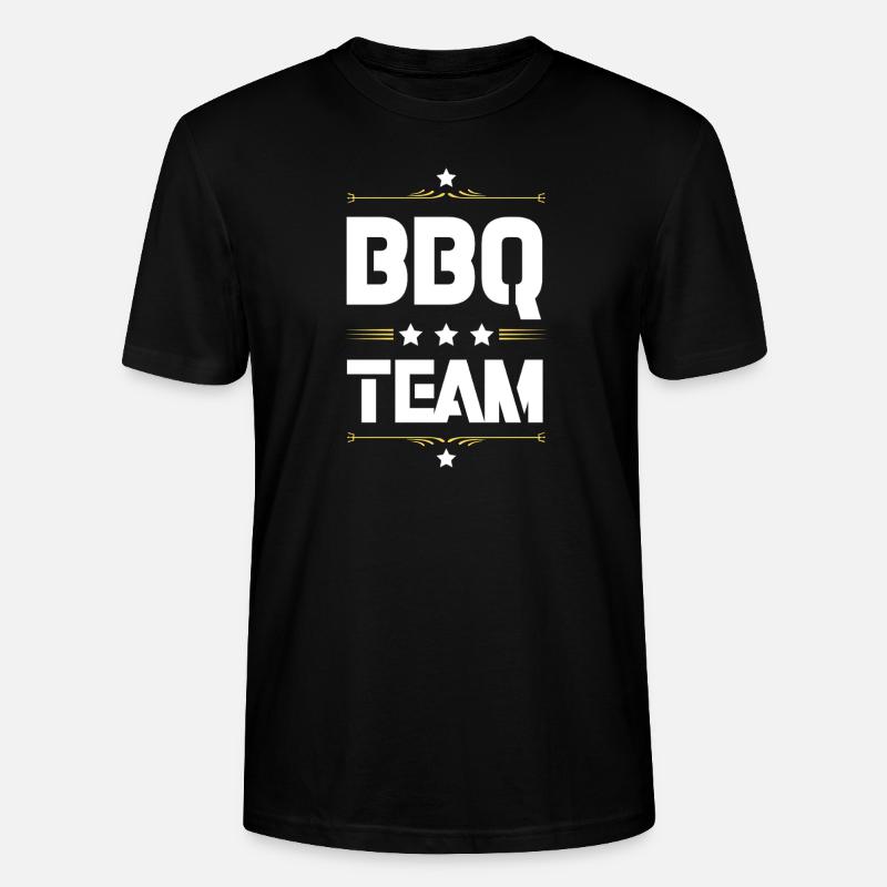 Bbq Team - Stanley/Stella Unisex Bio-T-Shirt CRAFTER - Schwarz
