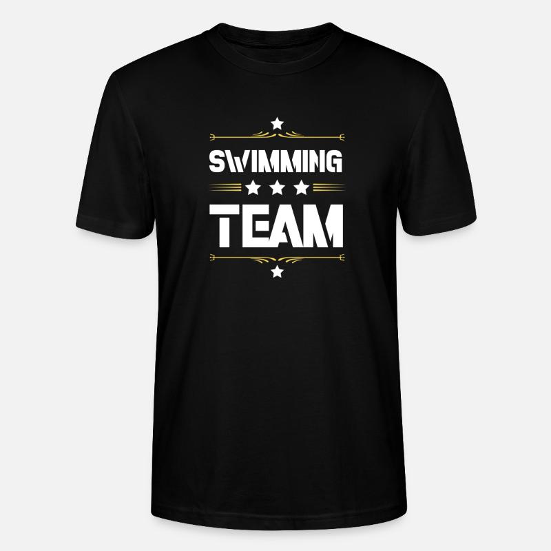 Équipe de natation - T-shirt bio CRAFTER Stanley Stella Unisexe - noir
