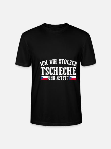 Tchèques République tchèque - T-shirt bio CRAFTER Stanley Stella Unisexe - noir