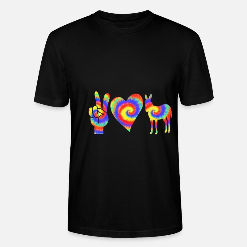 Esel - Stanley/Stella Unisex Bio-T-Shirt CRAFTER - Schwarz