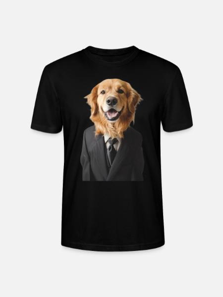 Chien - T-shirt bio CRAFTER Stanley Stella Unisexe - noir