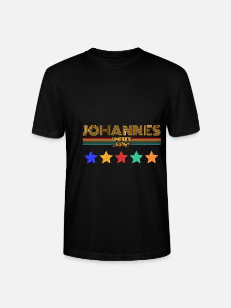 Johannes - Stanley/Stella CRAFTER Unisex Organic T-Shirt - black