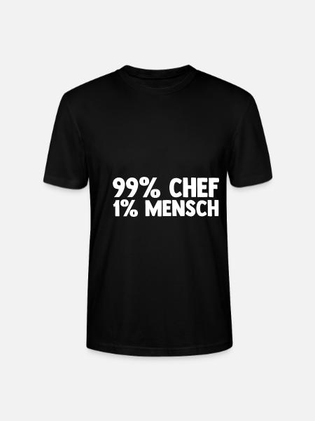 Teamleiter Chef Abschied - Stanley/Stella Unisex Bio-T-Shirt CRAFTER - Schwarz