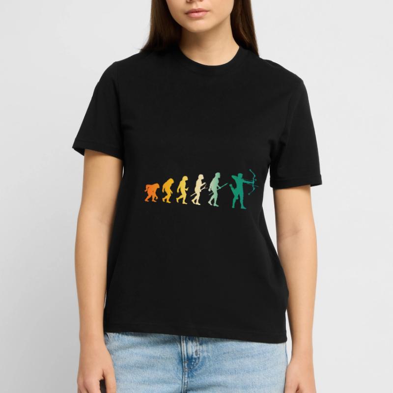Bogenschütze Evolution Bogenschießen Stanley/Stella Unisex Bio-T-Shirt CRAFTER