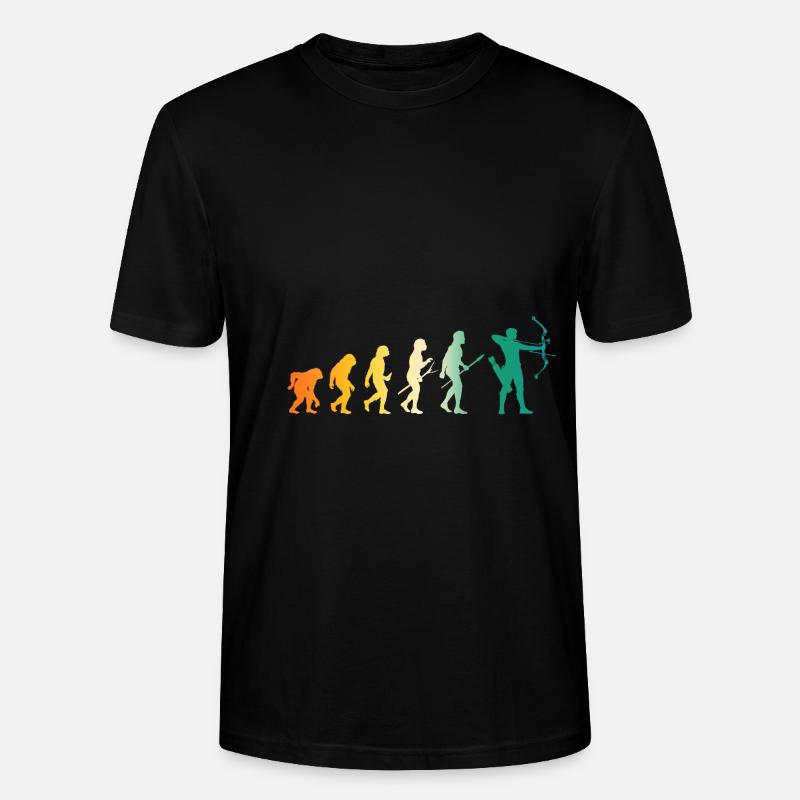 Archer Evolution Tir à l’arc - T-shirt bio CRAFTER Stanley Stella Unisexe - noir