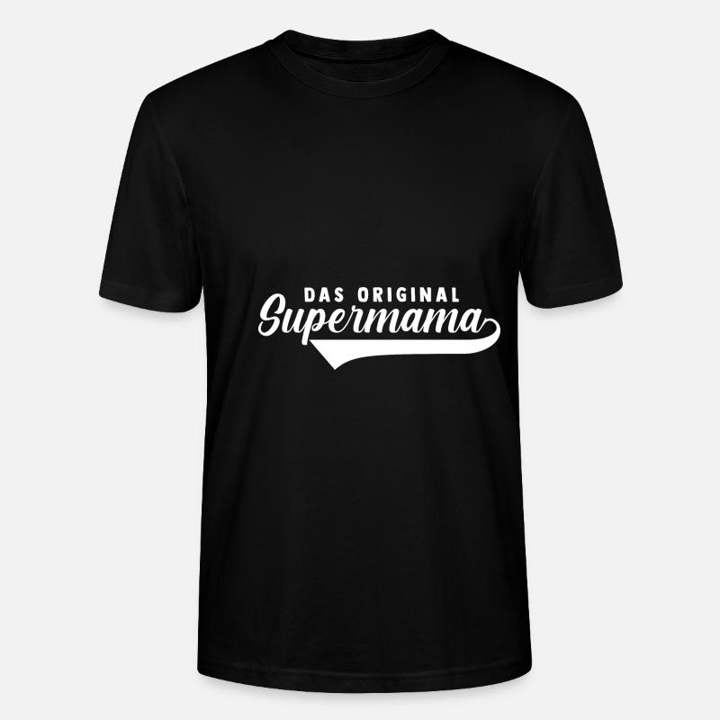 Maman Maman - T-shirt bio CRAFTER Stanley Stella Unisexe - noir
