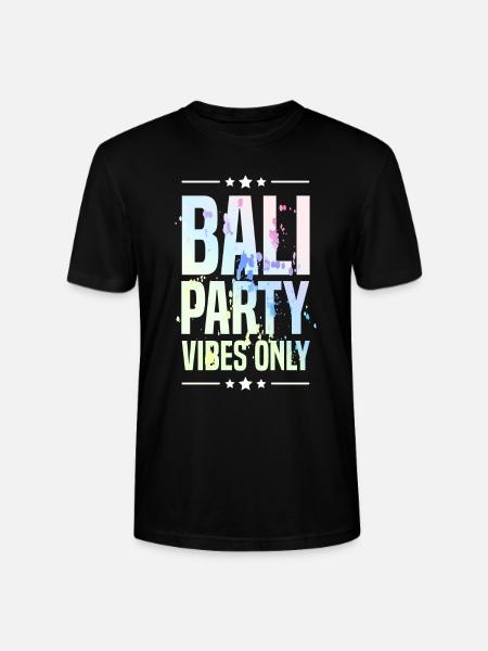 Bali Party Vibes - Stanley/Stella Unisex Bio-T-Shirt CRAFTER - Schwarz