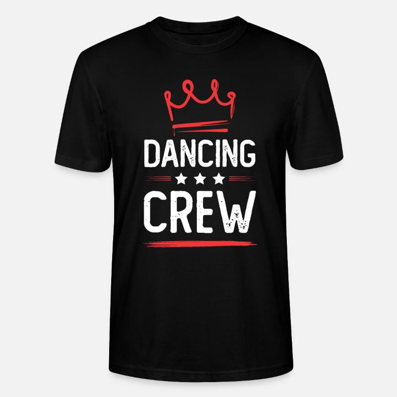 Dancing Crew - Stanley/Stella Unisex Bio-T-Shirt CRAFTER - Schwarz