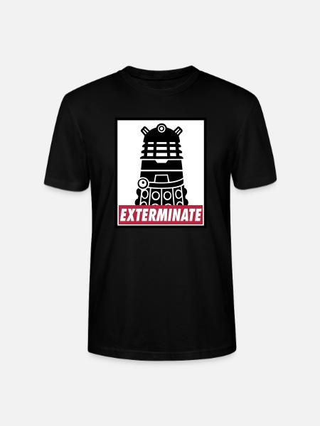 Exterminate - T-shirt bio CRAFTER Stanley Stella Unisexe - noir