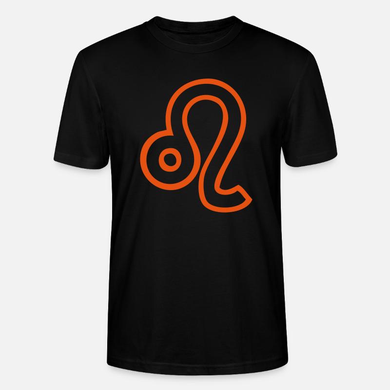 Löwe Sternzeichen - Stanley/Stella Unisex Bio-T-Shirt CRAFTER - Schwarz