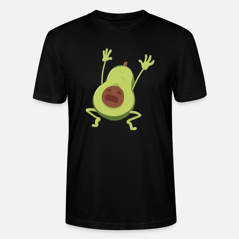 Avocat hurlant - T-shirt bio CRAFTER Stanley Stella Unisexe - noir
