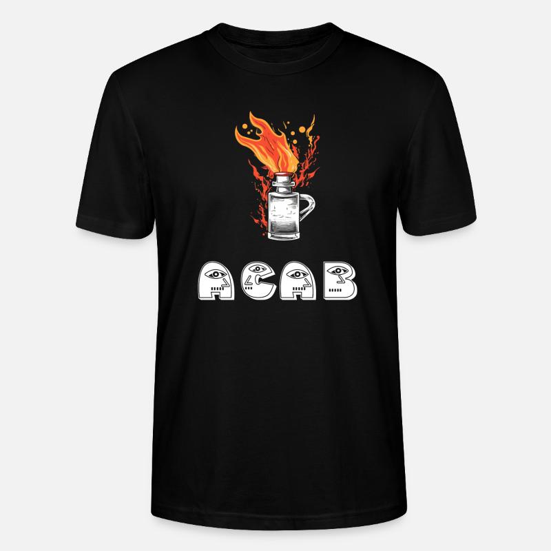 ACAB - Stanley/Stella Unisex Bio-T-Shirt CRAFTER - Schwarz