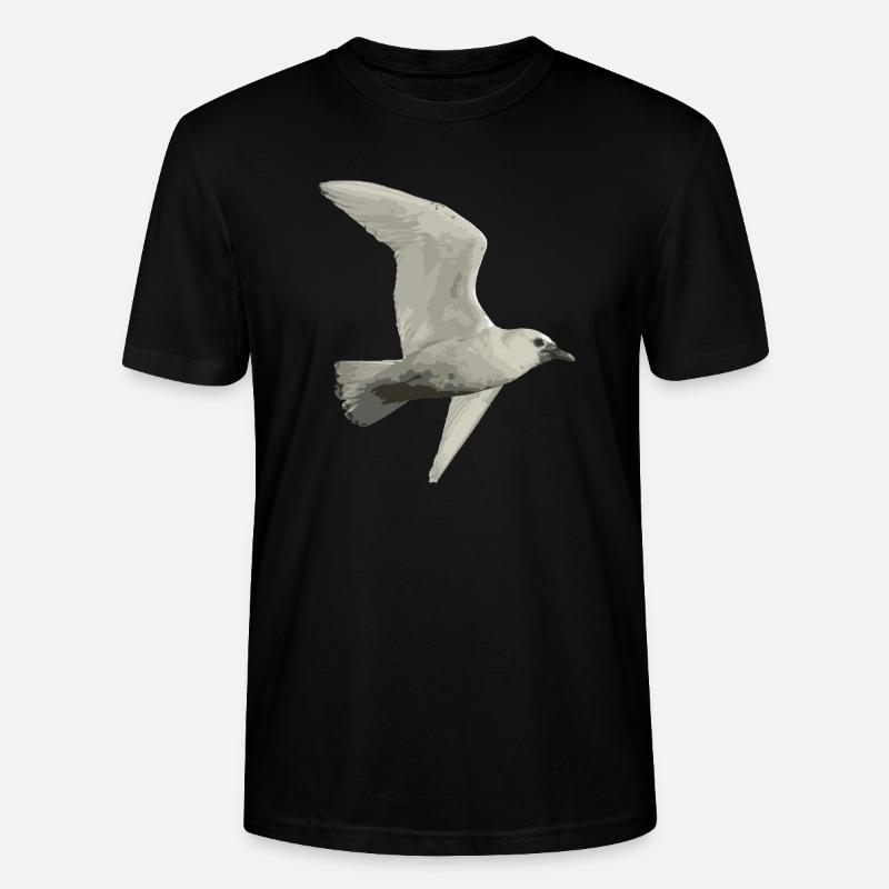 Vogel - Stanley/Stella Unisex Bio-T-Shirt CRAFTER - Schwarz