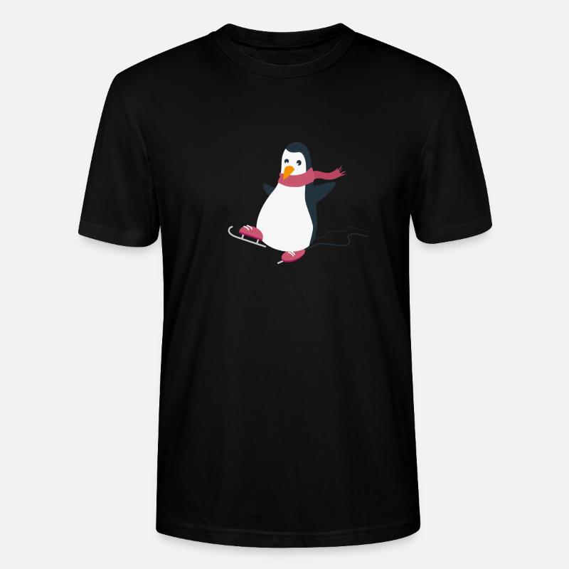 Pinguin - Stanley/Stella Unisex Bio-T-Shirt CRAFTER - Schwarz