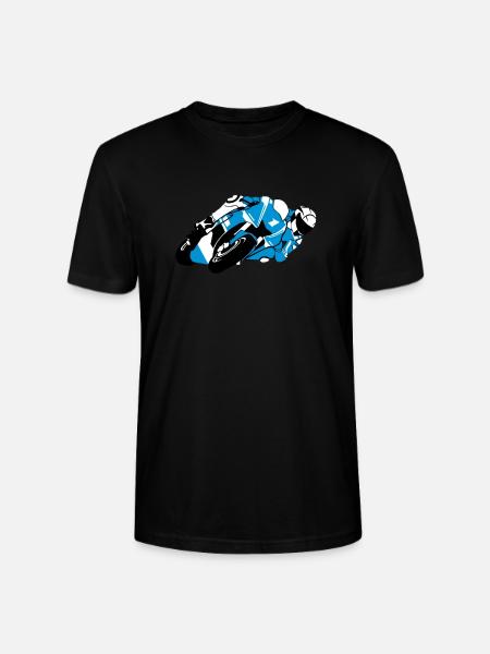 Moto-GP - Stanley/Stella CRAFTER Unisex Organic T-Shirt - black