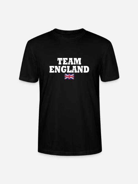 Team england - Stanley/Stella CRAFTER Unisex Organic T-Shirt - black