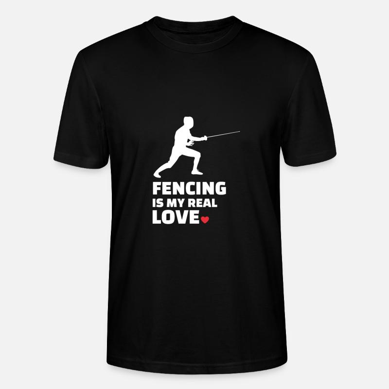 Fechten - Stanley/Stella Unisex Bio-T-Shirt CRAFTER - Schwarz