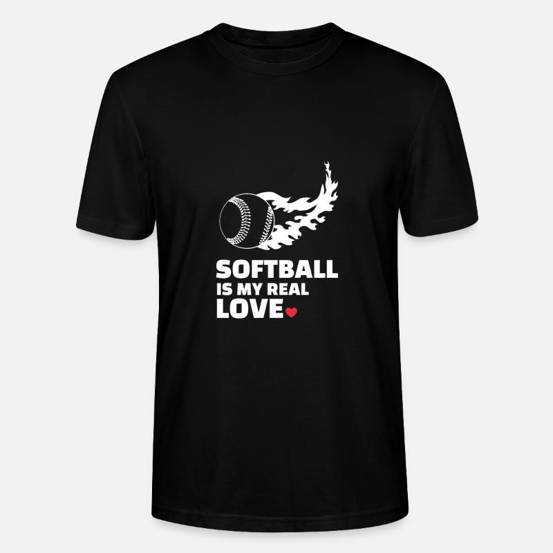 J’adore le softball - T-shirt bio CRAFTER Stanley Stella Unisexe - noir