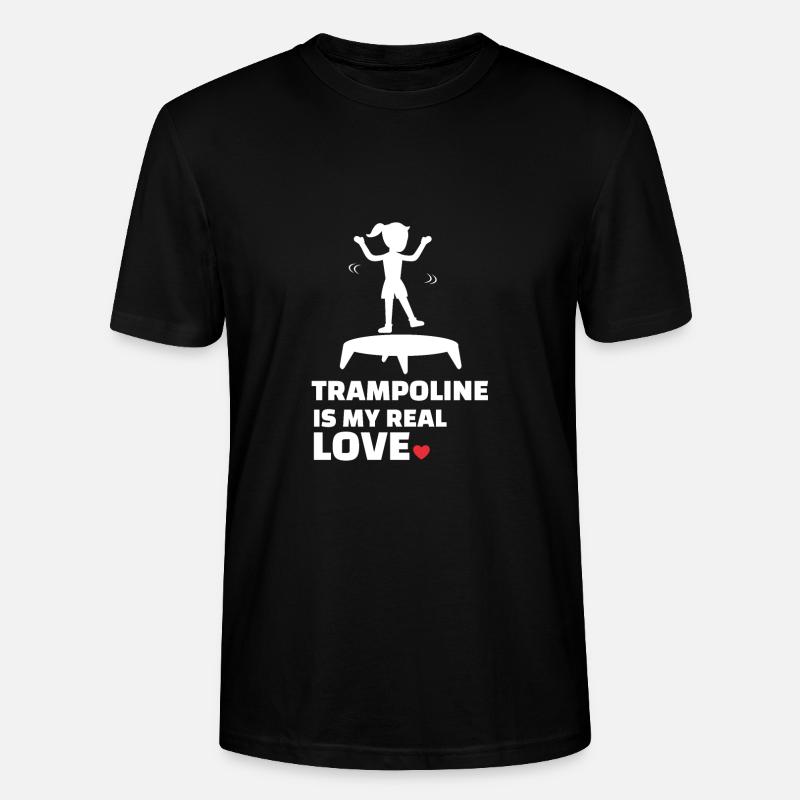 J’adore le trampoline - T-shirt bio CRAFTER Stanley Stella Unisexe - noir