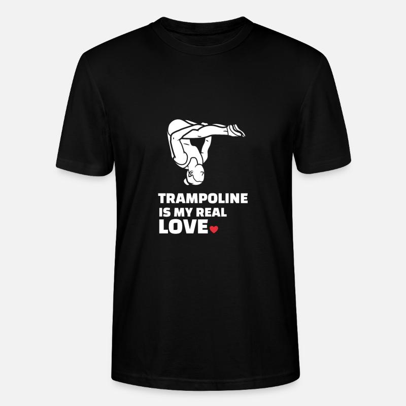 J’adore le trampoline - T-shirt bio CRAFTER Stanley Stella Unisexe - noir