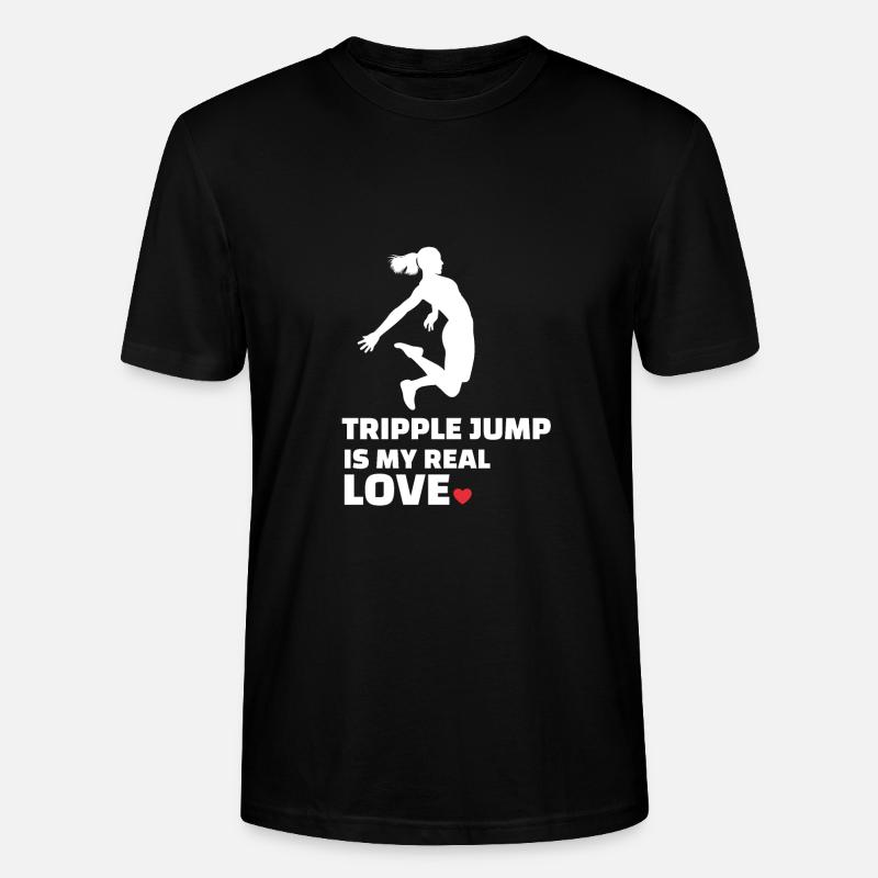 J’adore le triple saut - T-shirt bio CRAFTER Stanley Stella Unisexe - noir